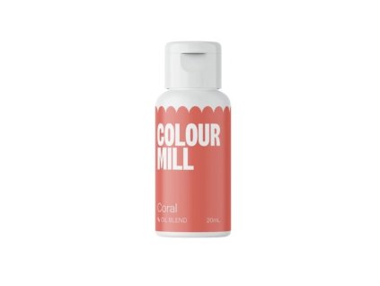 COLOUR MILL BARVA TEKUTÁ - KORÁLOVÁ (CORAL) 20ml