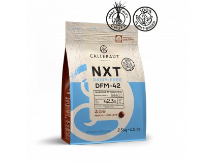 CALLEBAUT ČOKOLÁDA NXT DAIRY FREE VEGAN - MLÉČNÁ (42,3%) 2,5 kg