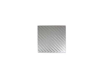 PME PODLOŽKA PEVNÁ tenká stříbrná čtverec 20,3x20,3cm