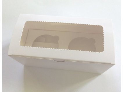 cupcake muffin box 2er cup large