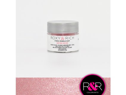 ROXY & RICH TŘPYTIVÝ PUDR - RŮŽOVÝ BABY PINK 2,5g