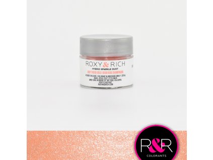 ROXY & RICH TŘPYTIVÝ PUDR - ZLATORŮŽOVÝ SOFT ROSE GOLD 2,5g