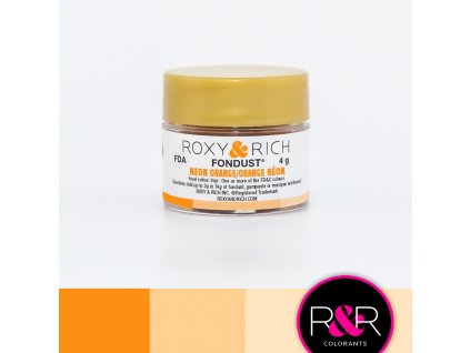 ROXY & RICH BARVA ROZPUSTNÁ VE VODĚ FONDUST - ORANŽOVÁ NEON ORANGE 4g