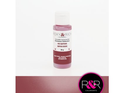 ROXY & RICH KAKAOVÉ MÁSLO TŘPYTIVÉ - ČERVENÉ RED SAPPHIRE 56g