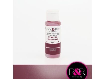 ROXY & RICH KAKAOVÉ MÁSLO TŘPYTIVÉ - ČERVENÉ RED WINE TOPAZ 56g