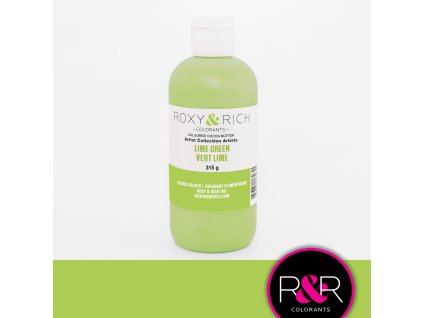 ROXY & RICH KAKAOVÉ MÁSLO - ZELENÉ LIME GREEN VELKÉ BALENÍ 315g