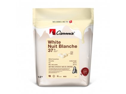 CARMA ČOKOLÁDA NUIT BLANCHE BÍLÁ (37%) 1,5kg