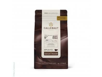 CALLEBAUT ČOKOLÁDA 811 HOŘKÁ (54,5%) 1 kg