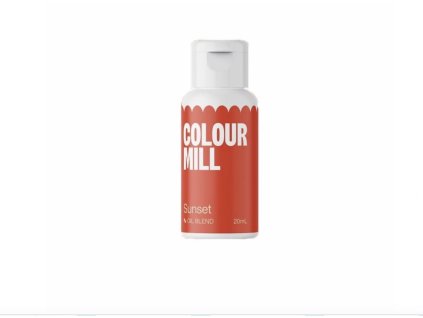 COLOUR MILL BARVA TEKUTÁ - ZÁŘIVÁ ČERVENÁ (SUNSET) 20 ml