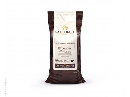 CALLEBAUT ČOKOLÁDA 70-30-38  HOŘKÁ (70%) 10kg