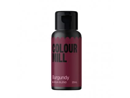 COLOUR MILL BARVA TEKUTÁ NA VODNÍ BÁZI - BURGUNDY ČERVENÁ (BURGUNDY) 20 ml