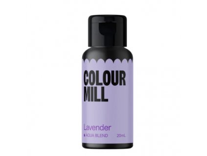 COLOUR MILL BARVA TEKUTÁ NA VODNÍ BÁZI - LEVANDULOVÁ (LAVENDER) 20 ml