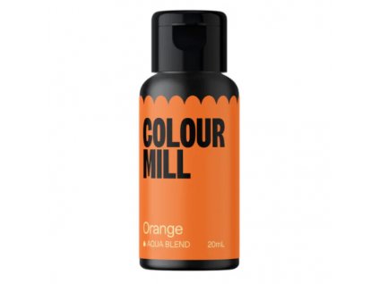 COLOUR MILL BARVA TEKUTÁ NA VODNÍ BÁZI - ORANŽOVÁ (ORANGE) 20 ml