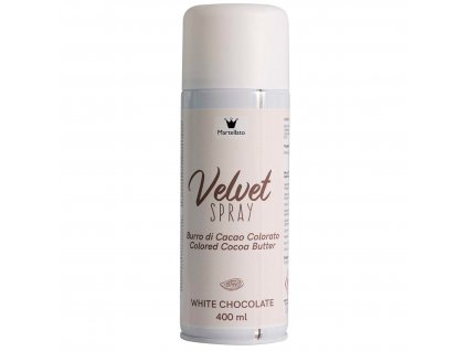 VELVET SREJ BÍLÁ ČOKOLÁDA (WHITE CHOCOLATE) 400ml