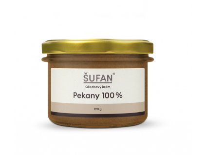 ŠUFAN PEKANOVÉ MÁSLO 100% 190g