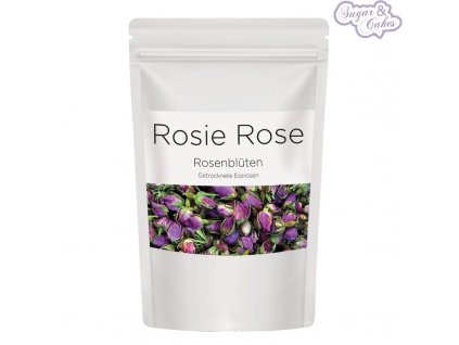 SA ROSIE ROSE - SUŠENÉ KVĚTY RŮŽE "rosenblüten" poupátka 50g