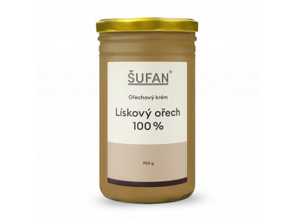 ŠUFAN LÍSKOOŘECHOVÉ MÁSLO 100%  950g