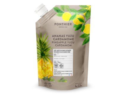 PONTHIER PYRÉ MIX ANANAS, YUZU, CARDAMON 1kg