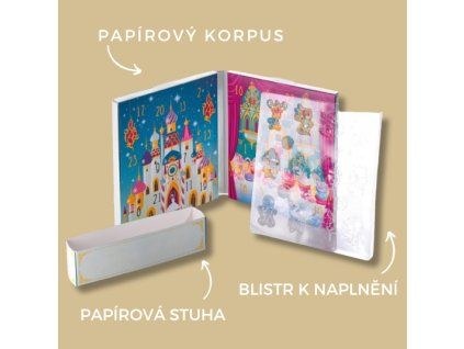 PCB ADVENTNÍ KALENDÁŘ BLISTR k naplnění