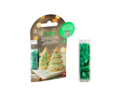 DECO DEKORACE - ZELENÉ STROMEČKY 1g