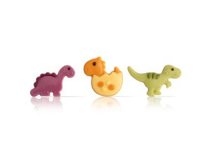 PASTRY ČOKOLÁDOVÁ DEKORACE - DINOSAUŘI 12ks