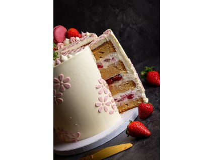PASTRY KRÉM na obmaz dortu - BÍLÁ ČOKOLÁDA 250g