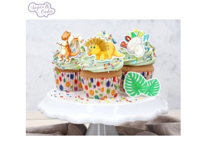 wafer paper dinos ausgestanzt 16 stueck