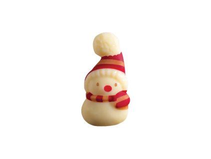 PASTRY ČOKOLÁDOVÁ DEKORACE - SNĚHULÁK 9 ks
