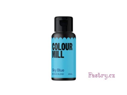 SLEVA - COLOUR MILL BARVA TEKUTÁ NA VODNÍ BÁZI - SKY BLUE 20 ml - MIN. TRVANLIVOST 01/2026