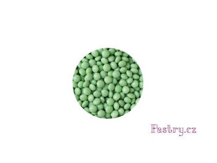 SLEVA - PASTRY BONBONY Z MLÉČNÉ ČOKOLÁDY - ZELENÉ 50g - MIN. TRVANLIVOST 26.01.2026