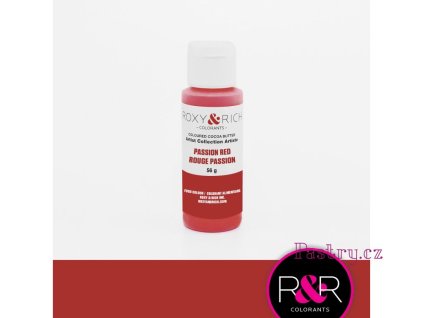 SLEVA - ROXY & RICH KAKAOVÉ MÁSLO - ČERVENÉ PASSION RED 56g - POŠKOZENÝ OBAL