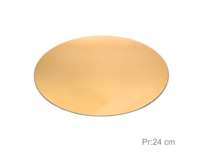 LEPENKOVÁ PODLOŽKA ZLATÁ pr.24 cm