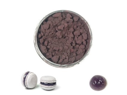 SOSA BARVA V PRÁŠKU rozpustná ve vodě přírodní ČERVENÁ BURGUNDY 50g