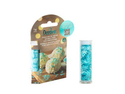 DECO DEKORACE - SNĚHOVÉ VLOČKY 1g