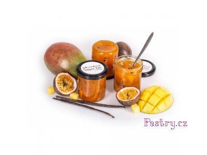 SLEVA - SUGAR LIFE DŽEM - MANGO, MUČENKA  A VANILKA 175g - MIN. TRVANLIVOST 10.02.2026