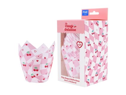 PME KOŠÍČKY NA MUFFINY TŘEŠNĚ 24ks