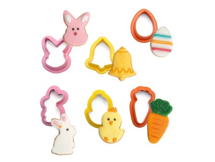 DECO VYKRAJOVÁTKA SADA - VELIKONOCE 6ks