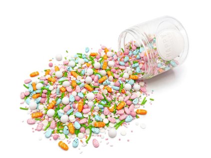 CUKROVÉ ZDOBENÍ HAPPY SPRINKLES - SO EGG-CITED 90g