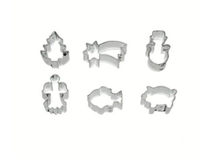 SADA VYKRAJOVÁTEK- MIKRO VÁNOCE 6ks