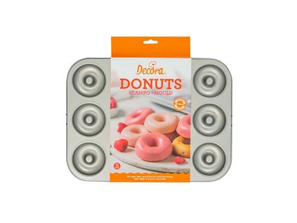 FORMA NA PEČENÍ - DONUTY 12ks pr.7cm v.2,2cm