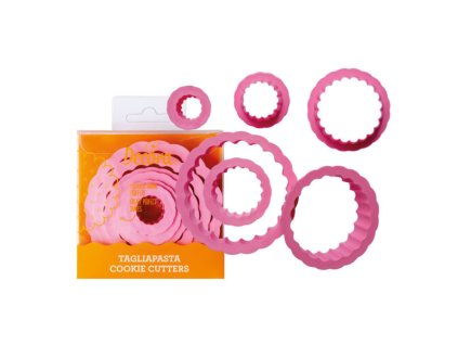 SADA PLASTOVÝCH VYKRAJOVÁTEK - OZDOBNÉ KOLEČKO 6ks