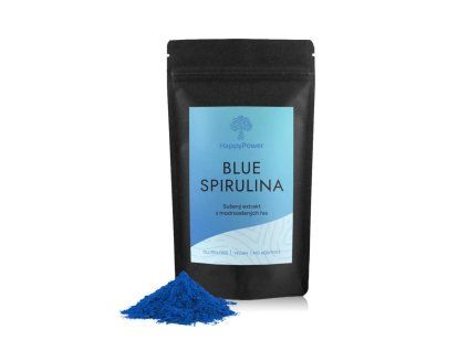 HappyPower - MODRÁ SPIRULINA PRÁŠEK 30g