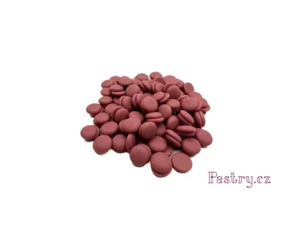 SLEVA - PASTRY ČOKOLÁDA NA POLÉVÁNÍ - RUBY 250g  - MIN. TRVANLIVOST 23.6.2026