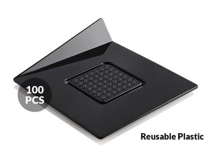 black tray square