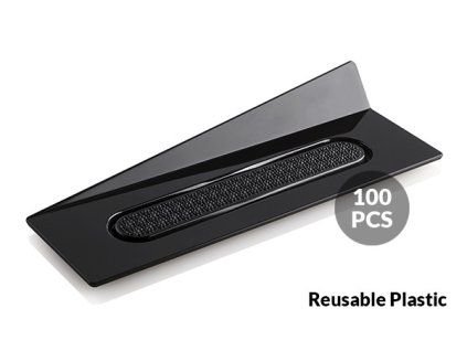 black tray rectangle