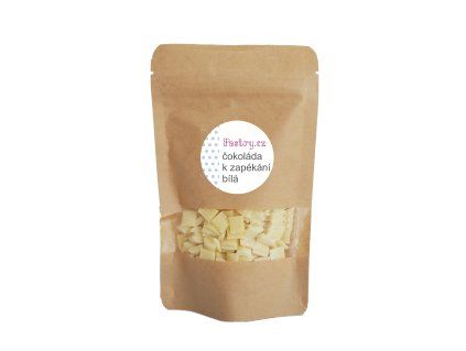 PASTRY CHUNKS - ČOKOLÁDA K ZAPÉKANÍ  BÍLÁ 100g
