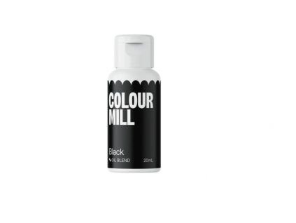 COLOUR MILL BARVA TEKUTÁ - ČERNÁ (BLACK) 20 ml