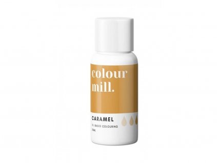 COLOUR MILL BARVA TEKUTÁ - HNĚDÁ KARAMELOVÁ (CARAMEL) 20 ml