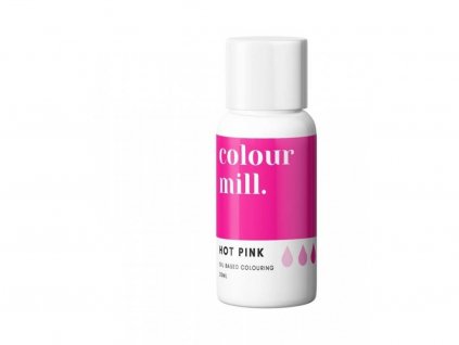 COLOUR MILL BARVA TEKUTÁ - TMAVÁ RŮŽOVÁ (HOT PINK) 20 ml