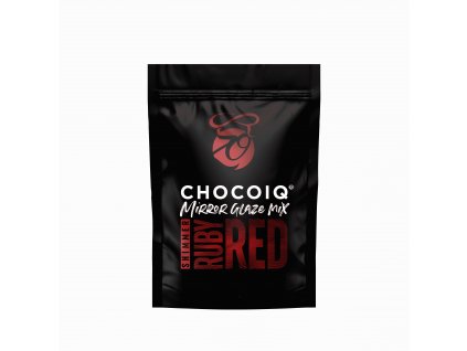 CHOCOIQ GLAZÉ RUBY RED (RUBÍNOVÉ) 300g